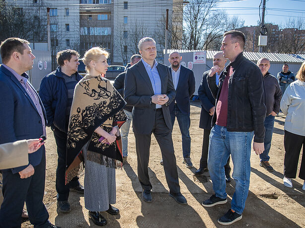 В Звенигороде завершается подготовительный этап строительства новой детской поликлиники В Звенигороде завершается подготовительный этап строительства новой детской поликлиники
